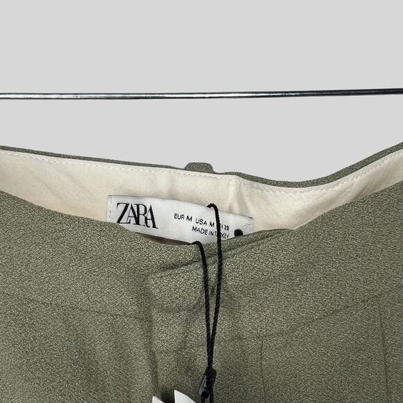 Zara Olive Green Trousers - Picture 5 of 5